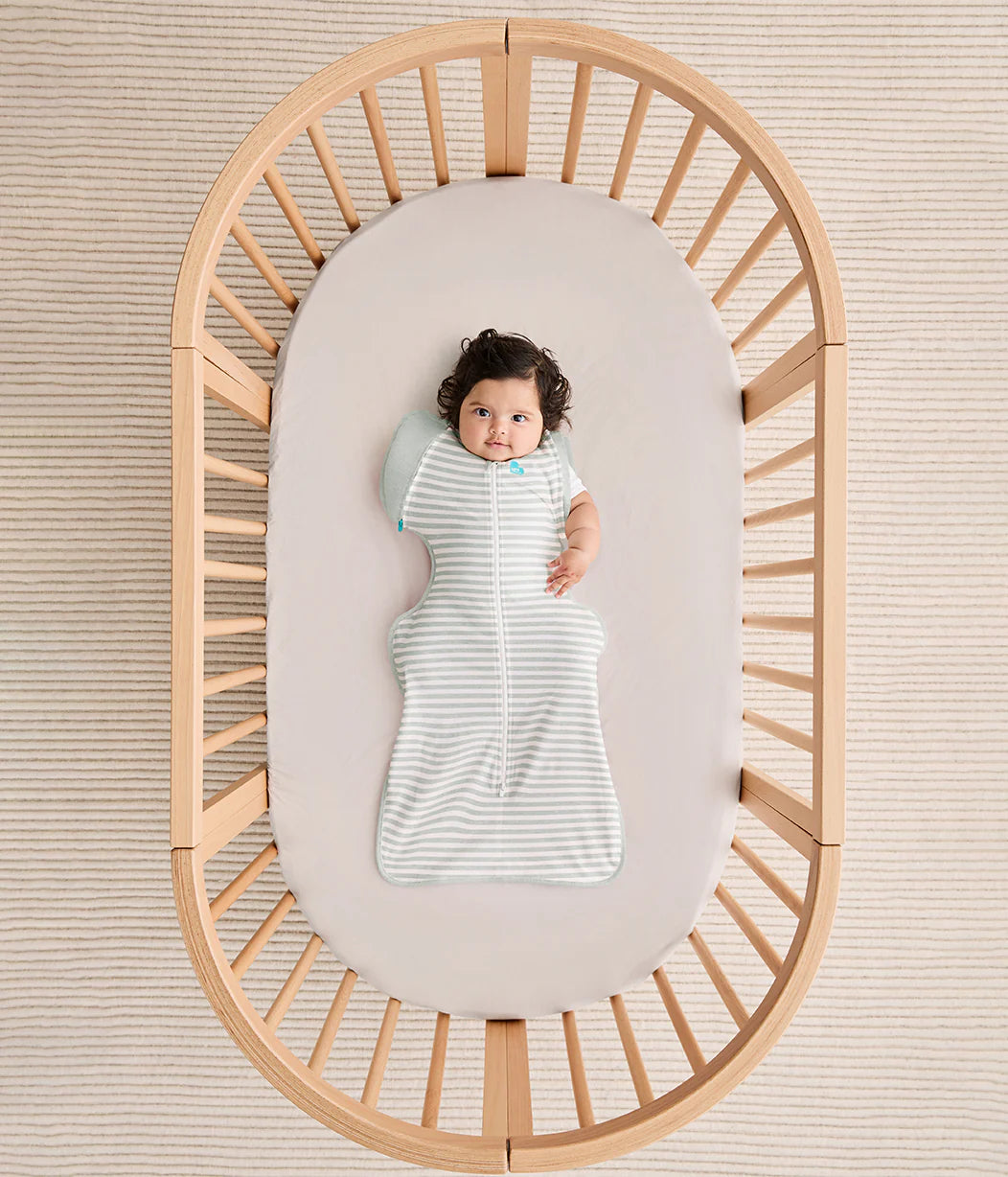 Love to Dream Swaddle Up™ Transition Bag 0.2 TOG - Olive Stripe