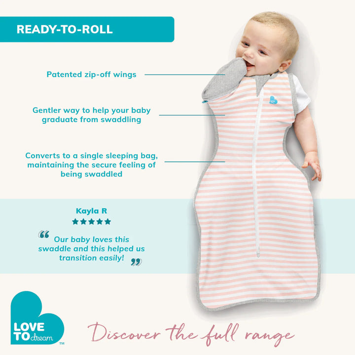 Love to Dream Swaddle Up™ Quilted Transition Bag 2.5 TOG - Dreamer White
