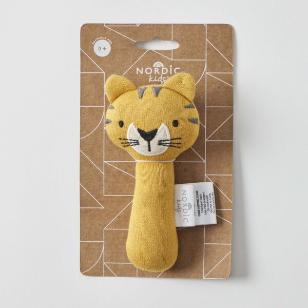 Luca the Tiger Plush Rattle