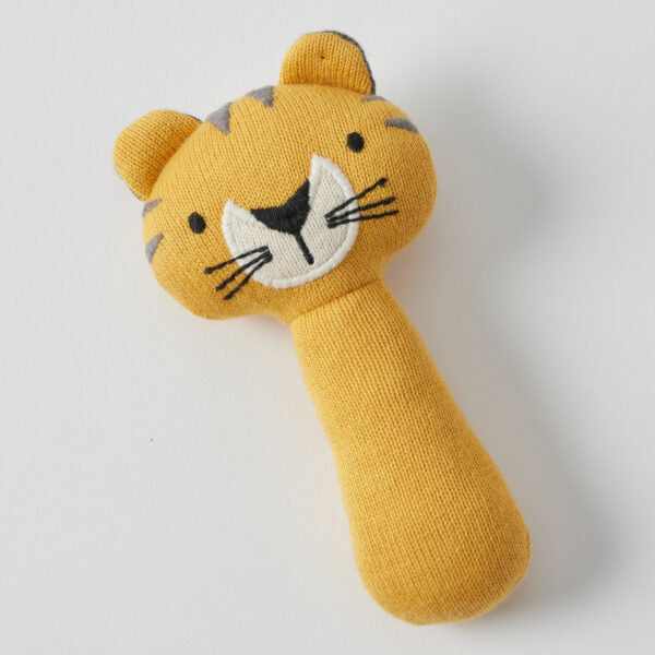 Luca the Tiger Plush Rattle