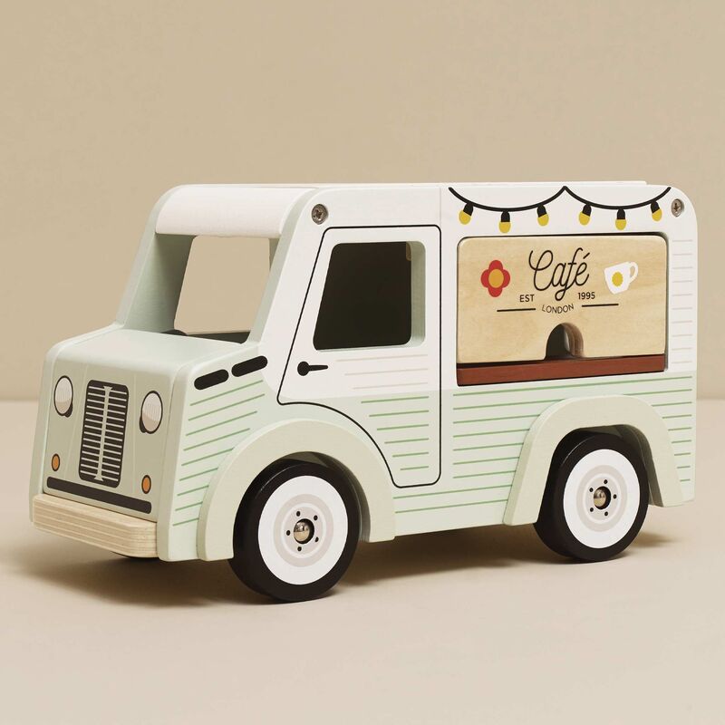 Le Toy Van Wooden Mobile Cafe Van