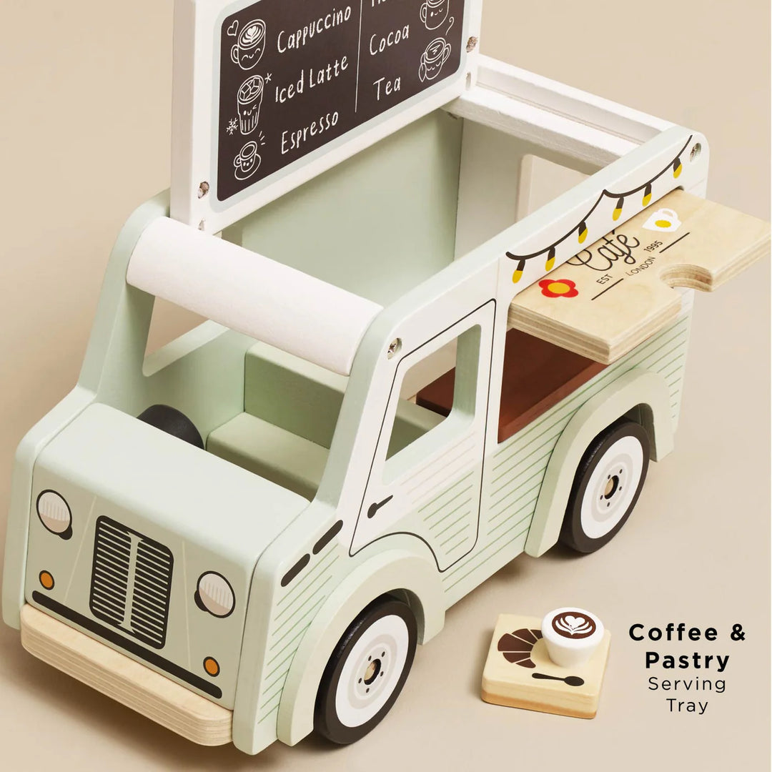 Le Toy Van Wooden Mobile Cafe Van