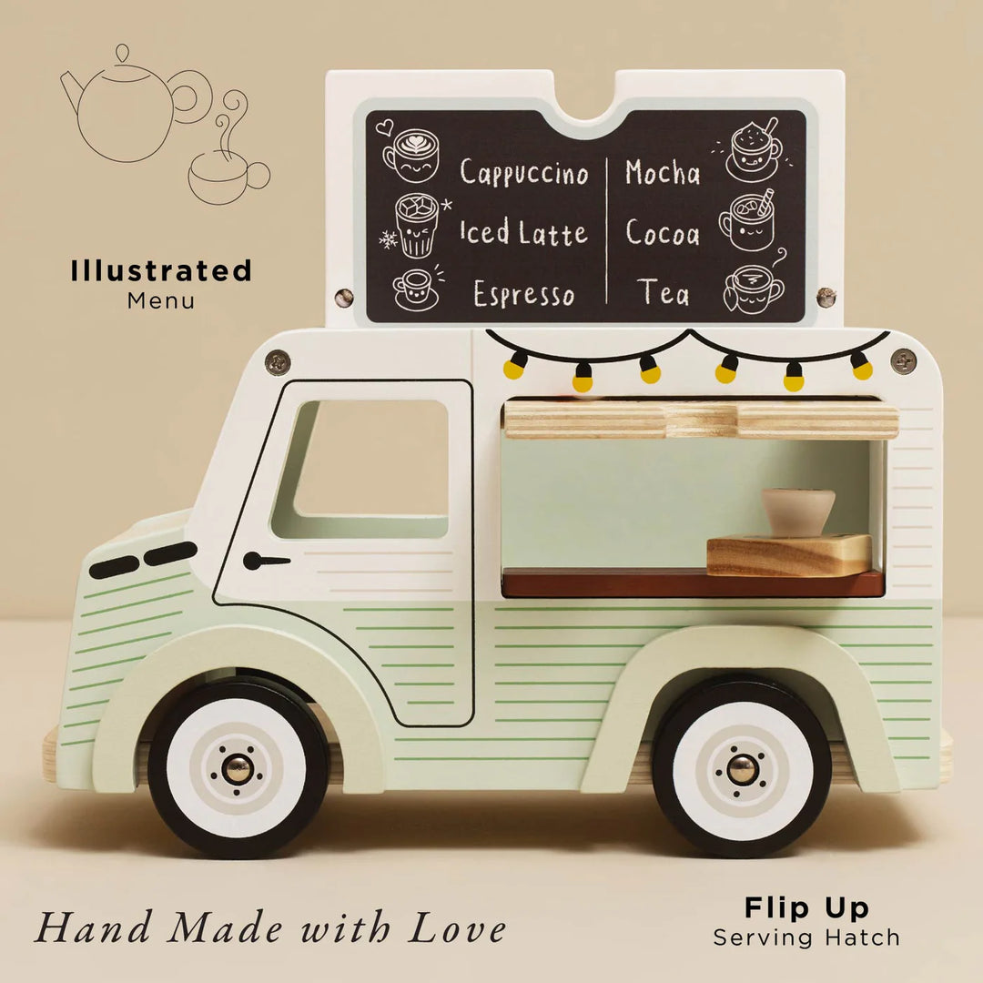 Le Toy Van Wooden Mobile Cafe Van