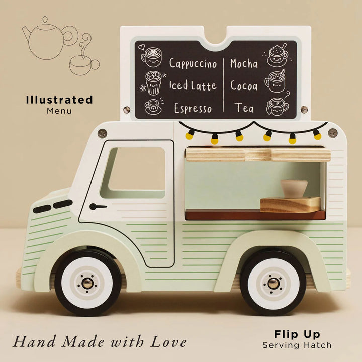 Le Toy Van Wooden Mobile Cafe Van