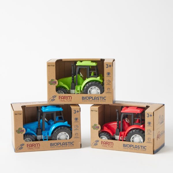 Medium Bioplastic Assorted Tractors