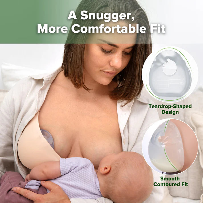 Haakaa Halo Silicone Breastmilk Collector 2 Pack (90ml)