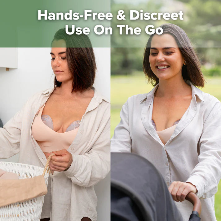 Haakaa Halo Silicone Breastmilk Collector 2 Pack (90ml)