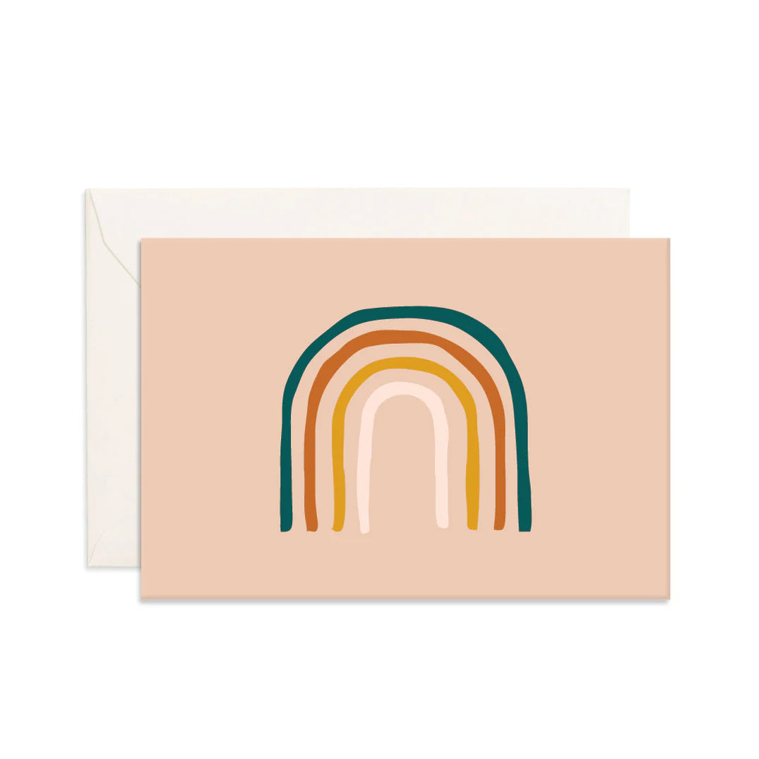 Mini Greeting Card -  Rainbow