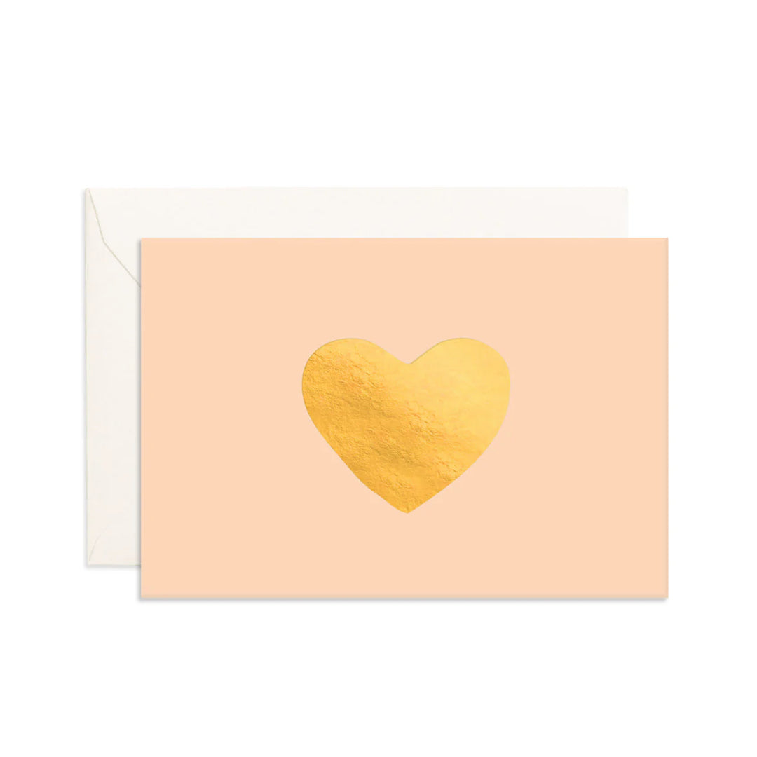Mini Greeting Card - Heart