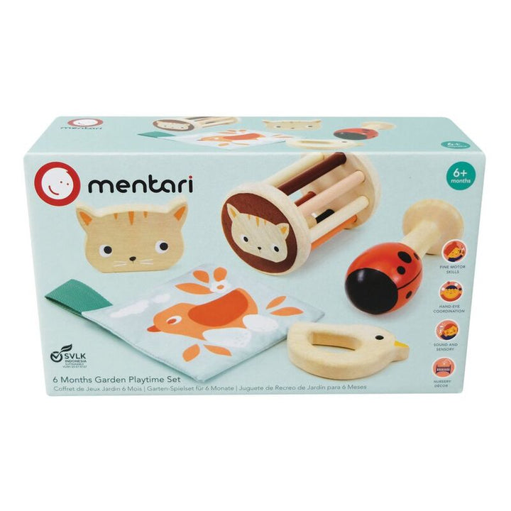 Mentari Wooden Garden Baby Playtime Set
