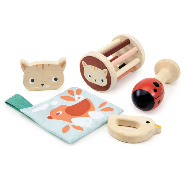 Mentari Wooden Garden Baby Playtime Set