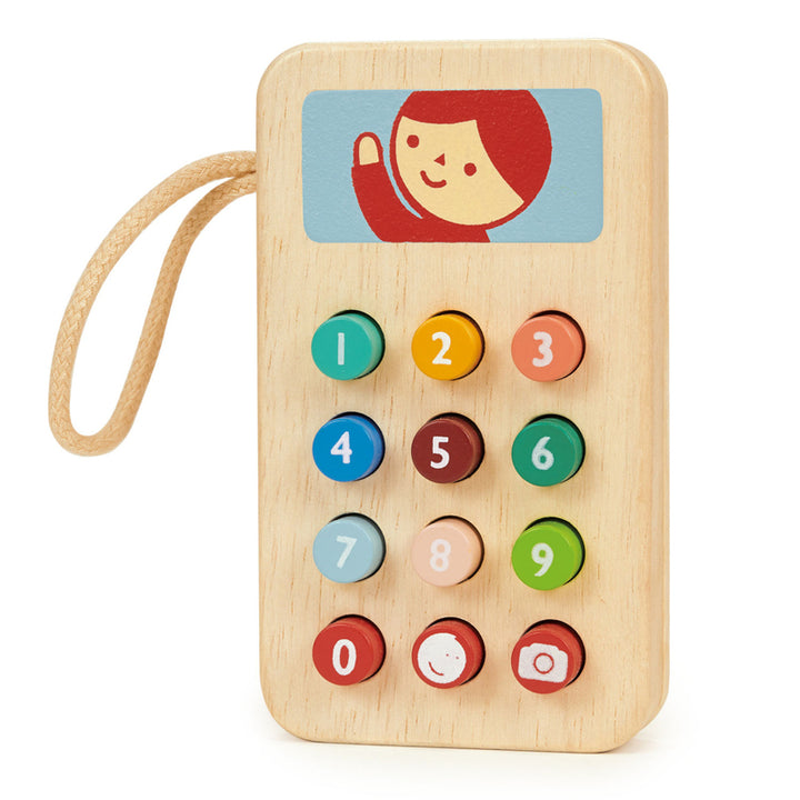 Mentari Wooden Toy Mobile Phone