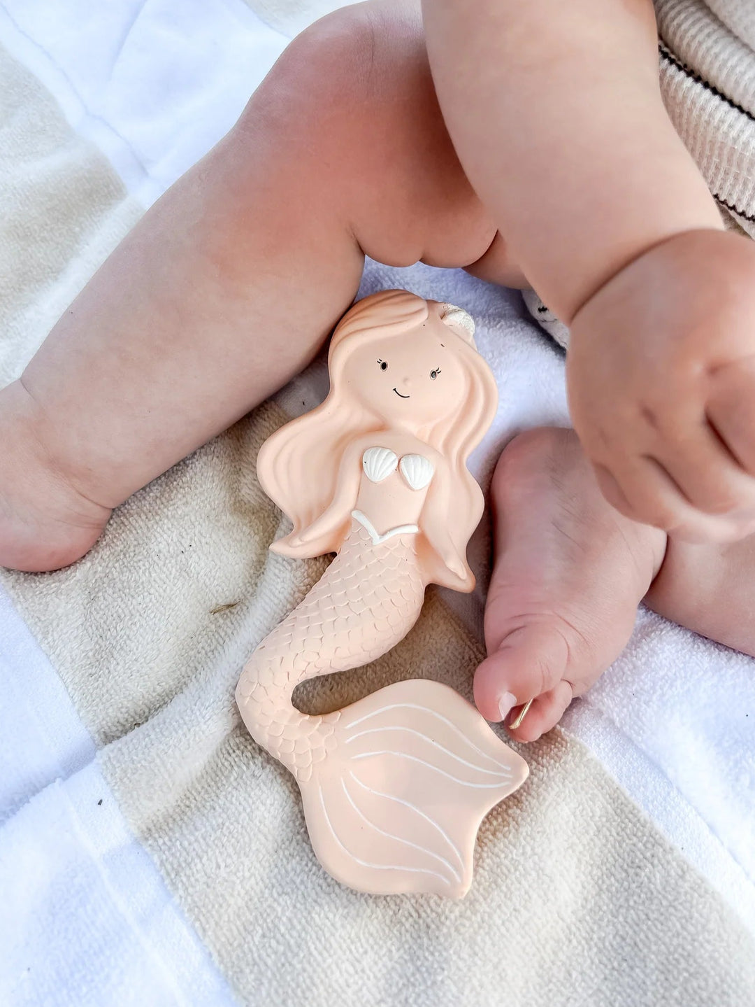 Maeve the Mermaid - Natural Rubber Teether