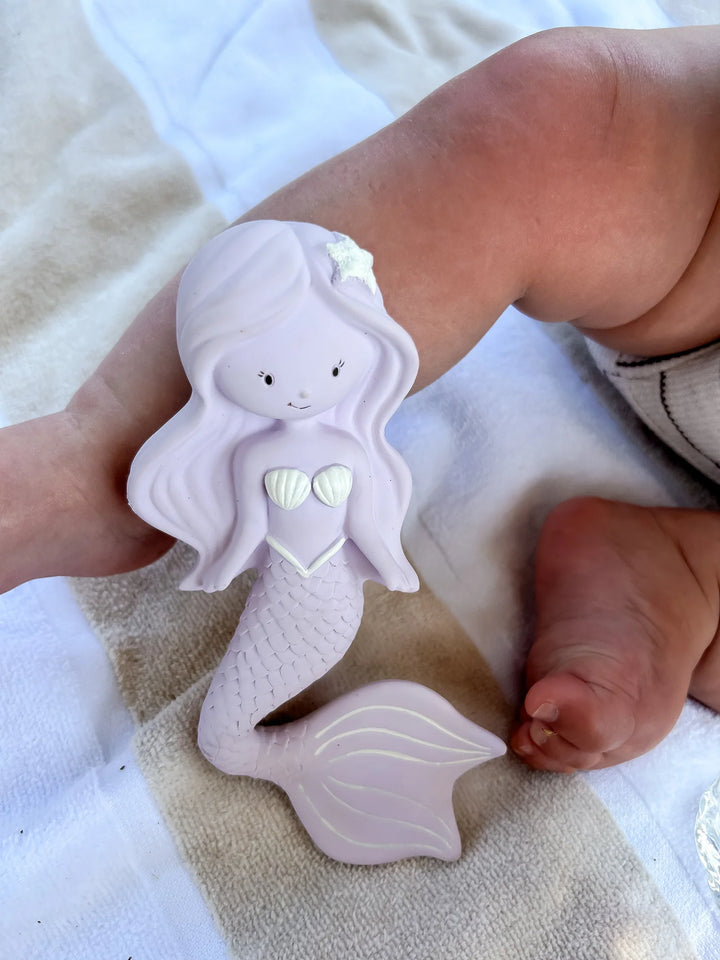 Maeve the Mermaid - Natural Rubber Teether
