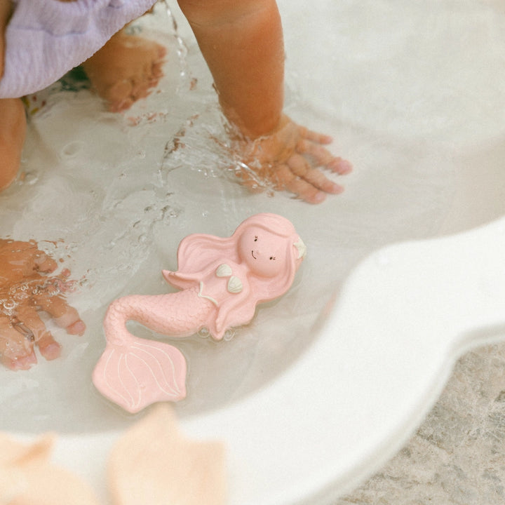 Maeve the Mermaid - Natural Rubber Teether