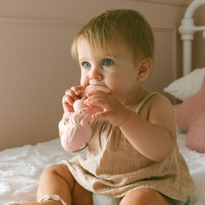 Maeve the Mermaid - Natural Rubber Teether