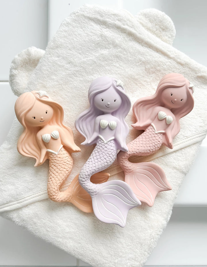 Maeve the Mermaid - Natural Rubber Teether