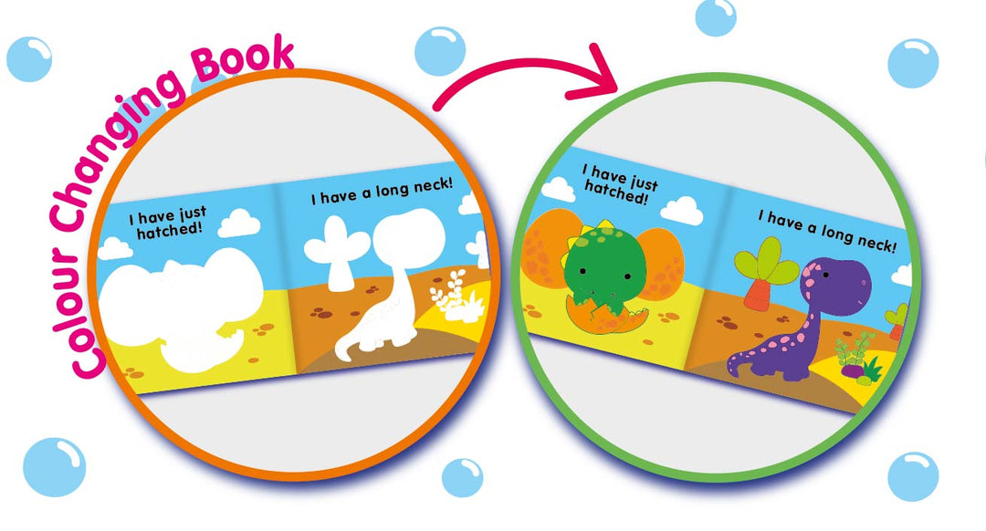 Magic Colour Changing Bath Book - Numbers