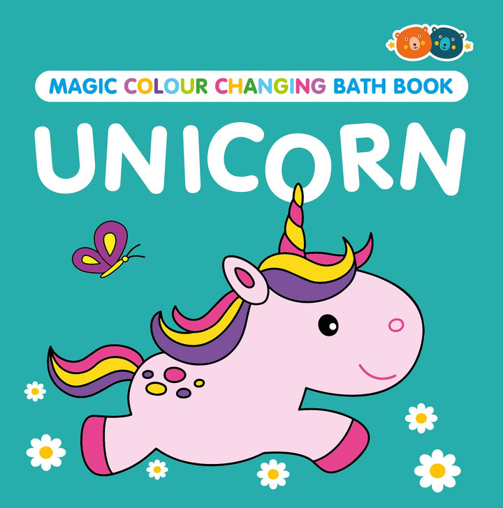 Magic Colour Changing Bath Book - Unicorn