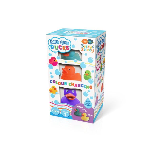 Magic Colour Changing Bath Ducks Set