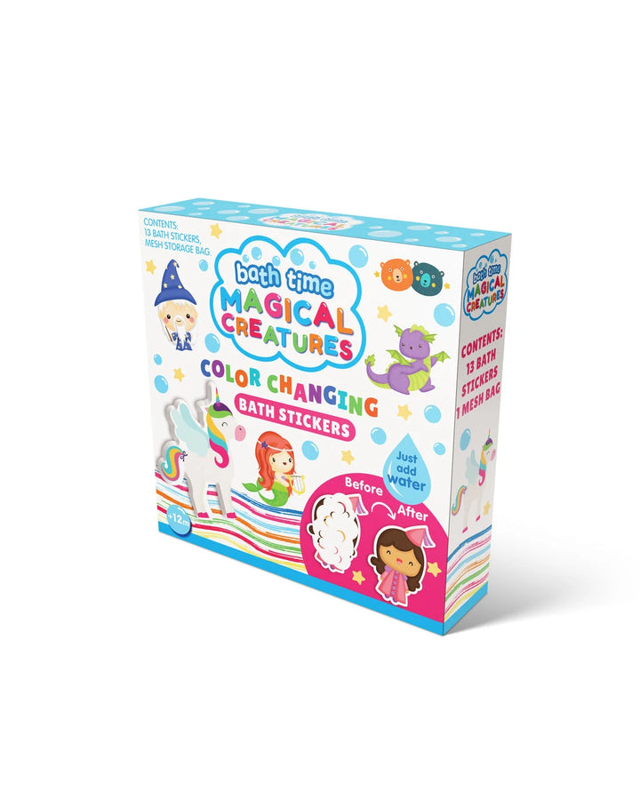 Magic Colour Changing Bath Stickers - Magical Creatures