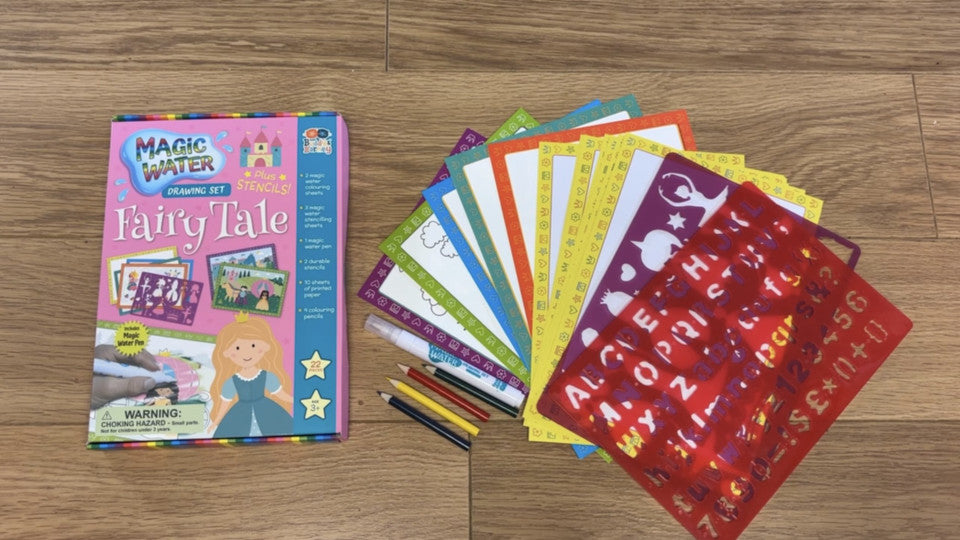 Magic Water Drawing Set - Fairytales
