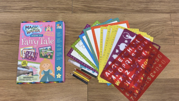 Magic Water Drawing Set - Fairytales