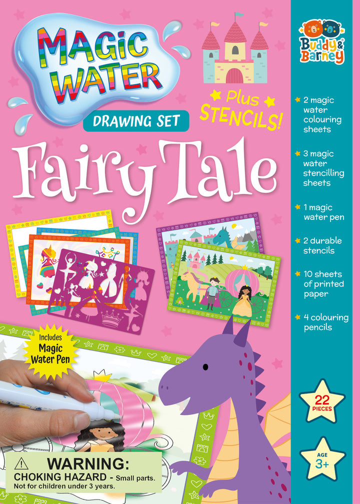 Magic Water Drawing Set - Fairytales