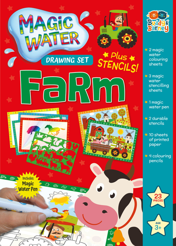 Magic Water Drawing Set - Farm