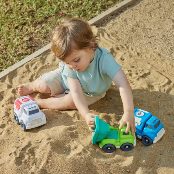 Medium Bioplastic Assorted Trucks