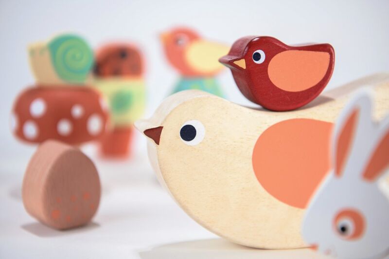 Mentari Wooden Garden Playtime & Puzzle Set