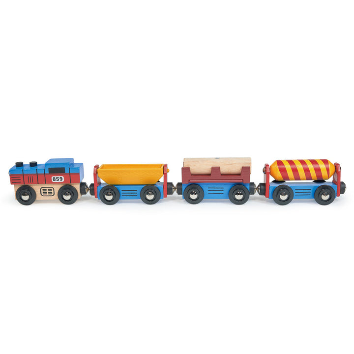 Mentari Wooden Cargo Train Set