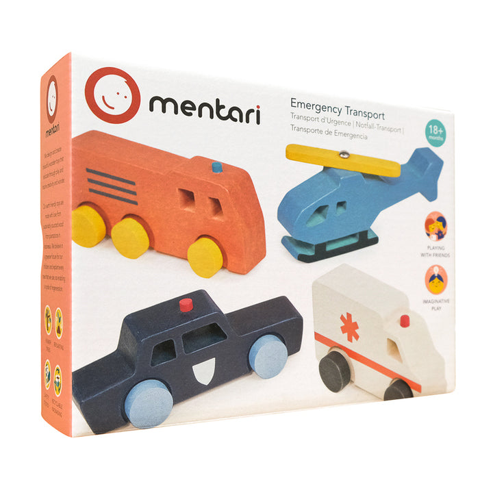 Mentari Wooden Emergency Transport Set