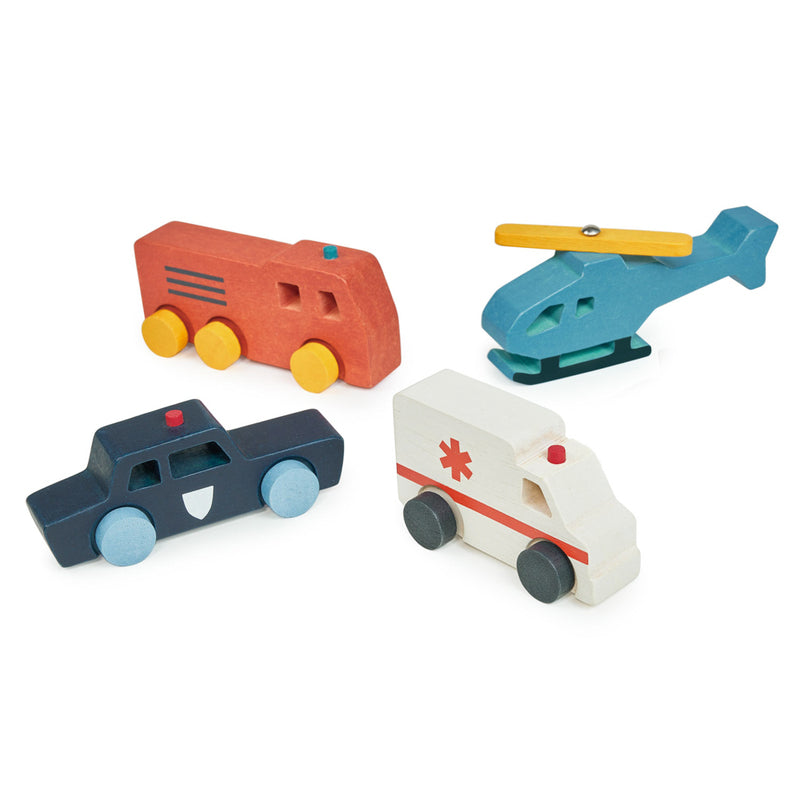 Mentari Wooden Emergency Transport Set