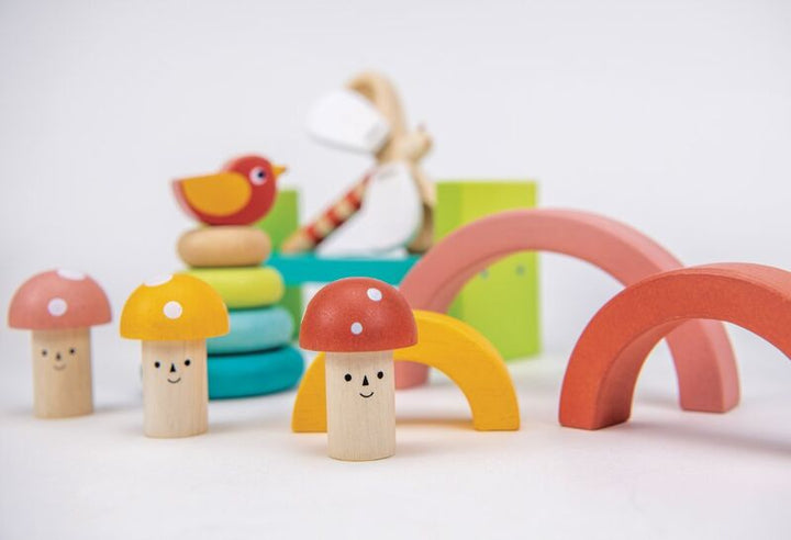 Mentari Wooden Garden Toddler Playtime Set