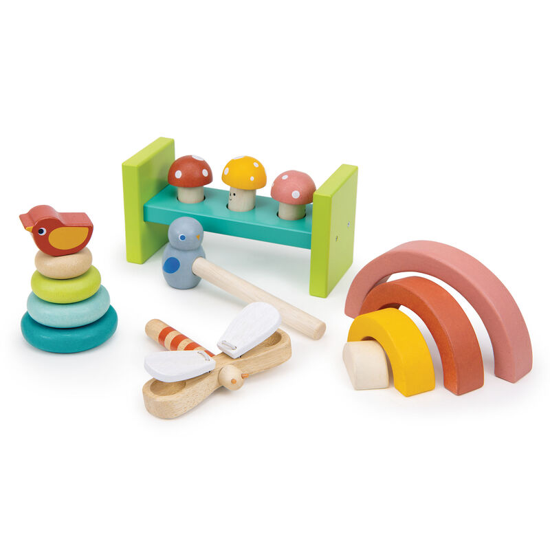 Mentari Wooden Garden Toddler Playtime Set