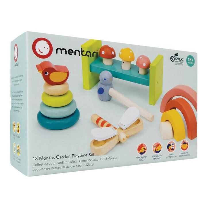 Mentari Wooden Garden Toddler Playtime Set