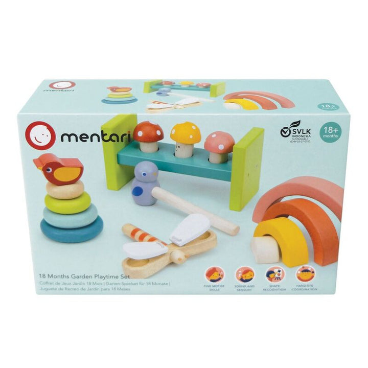 Mentari Wooden Garden Toddler Playtime Set