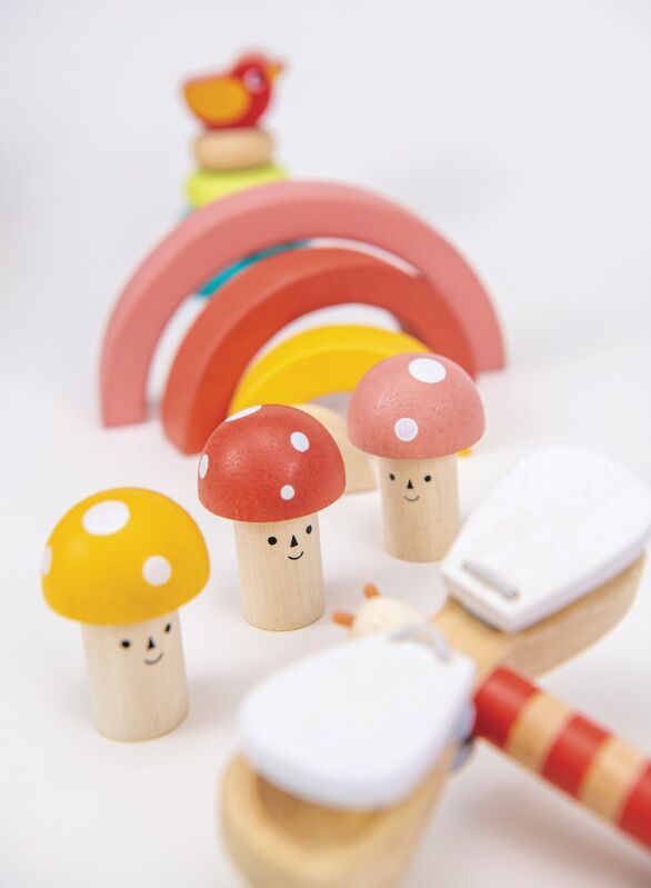 Mentari Wooden Garden Toddler Playtime Set
