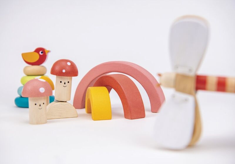 Mentari Wooden Garden Toddler Playtime Set