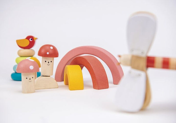 Mentari Wooden Garden Toddler Playtime Set