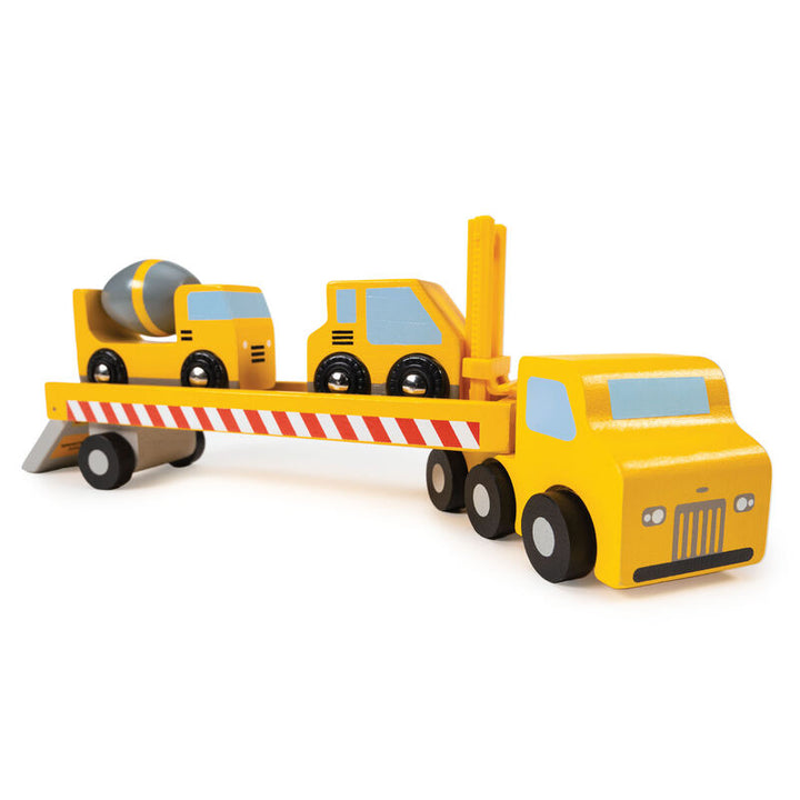Mentari Wooden Yellow Construction Transporter