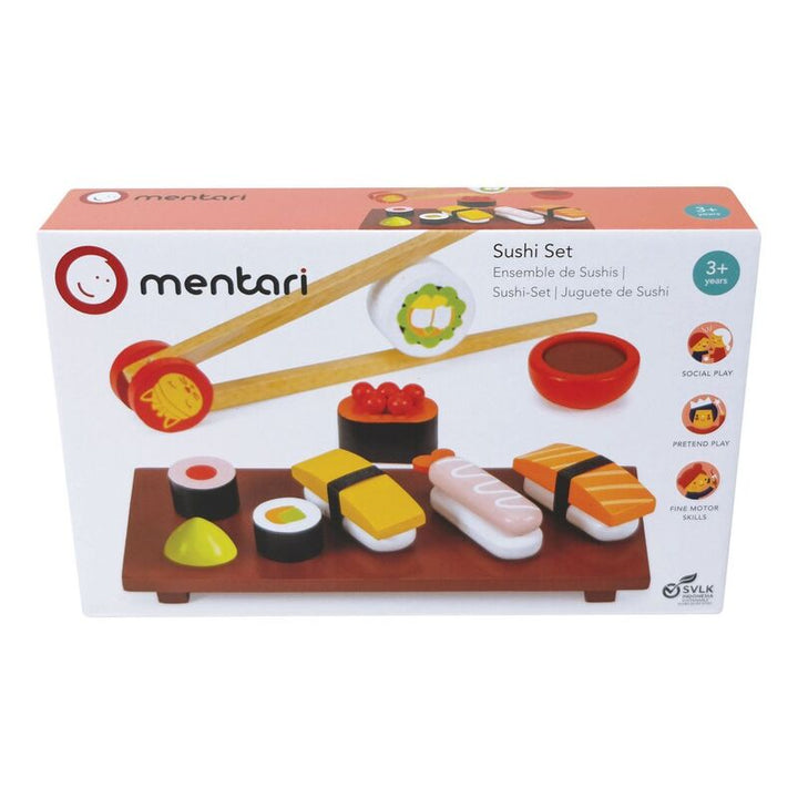 Mentari Wooden Sushi Play Set