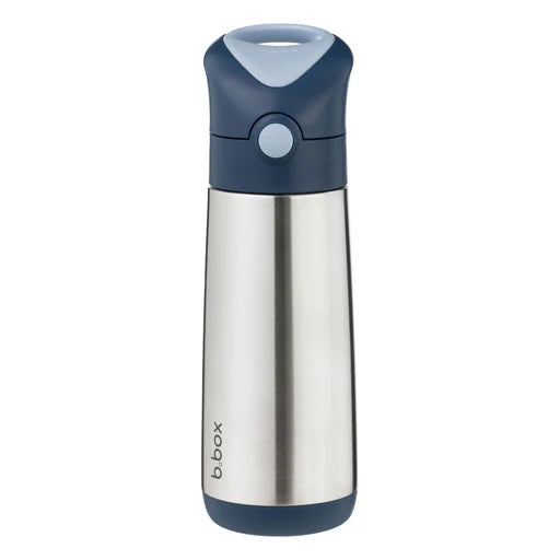 bbox Insulated Drink Bottle Sipper Lid 500ml - Midnight Blue