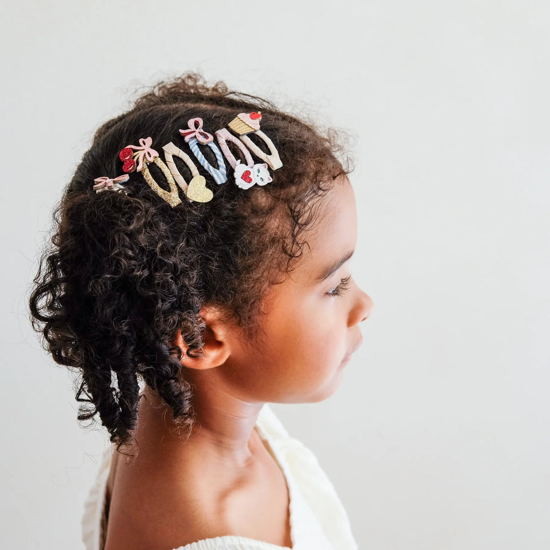 Mimi & Lula Kittybow Hair Clips 5 Pack