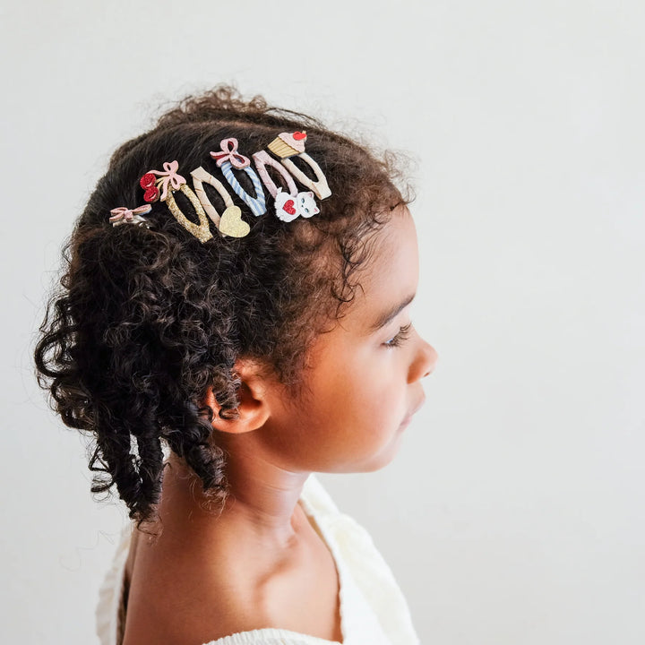 Mimi & Lula Kittybow Hair Clips 5 Pack