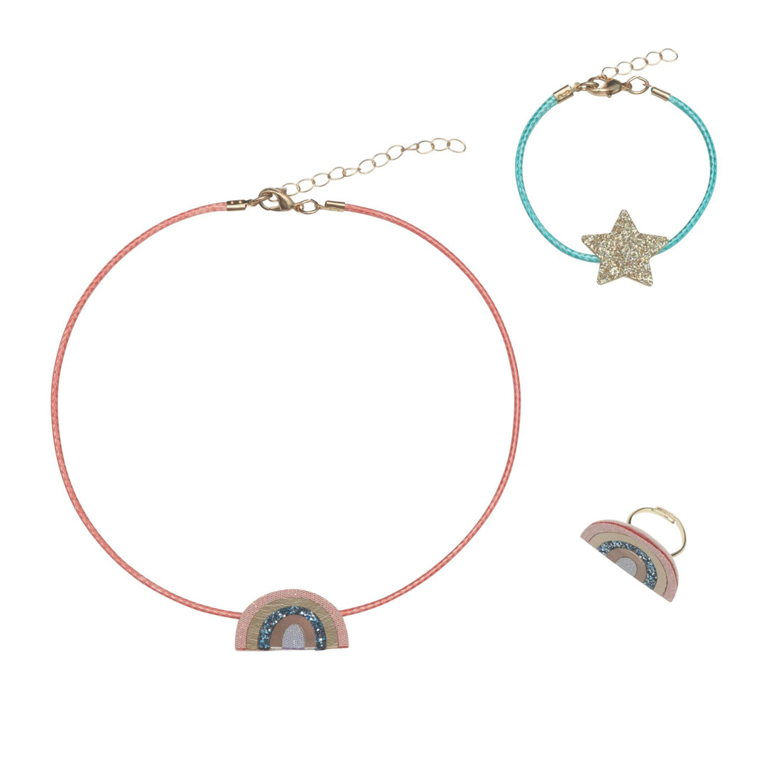 Mimi & Lula Over The Rainbow 3 Piece Jewellery Set