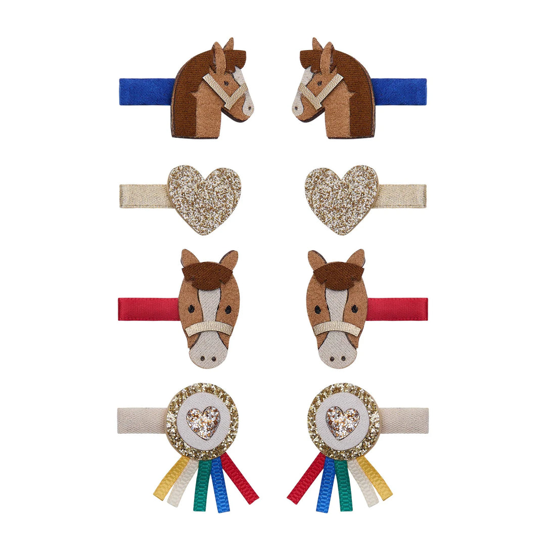 Mimi & Lula Show Pony Mini Hair Clips 8 Pack