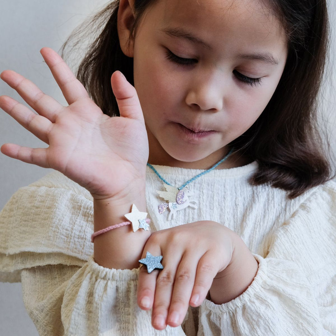 Mimi & Lula Flying Unicorn 3 Piece Jewellery Set