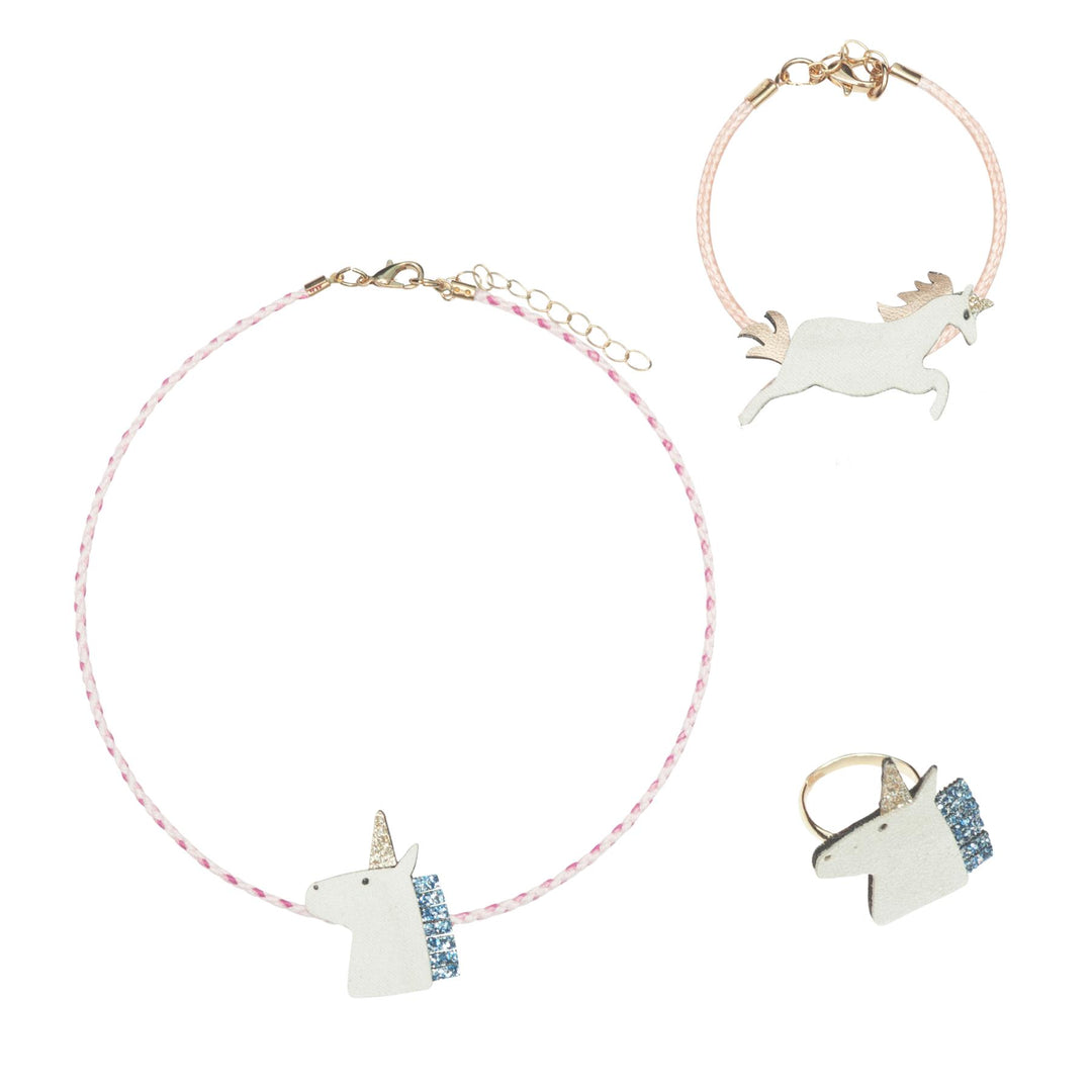 Mimi & Lula Unicorn 3 Piece Jewellery Set